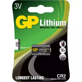 Pilha descartável GP Batteries lítio CR-2