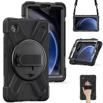 eSTUFF AUSTIN capa Defender para Samsung Galaxy Tab A9 – preto