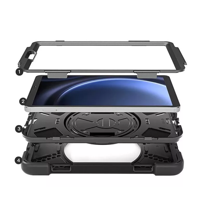 eSTUFF ES681861-BULK capa para tablet 27,9 cm (11 polegadas) capa preta