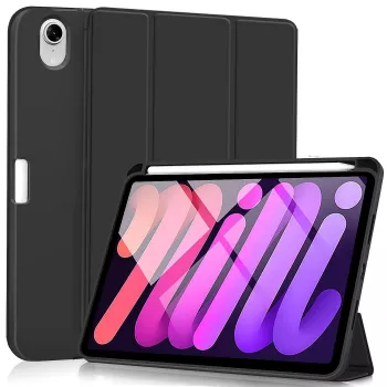 Capa Folio eSTUFF ES68201101-BULK para iPad mini 6 21,1 cm Preto