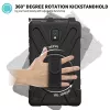 eSTUFF AUSTIN Defender Case para Samsung Galaxy Tab Active3 - Preto