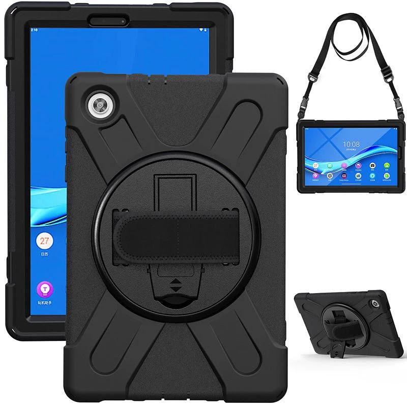 eSTUFF AUSTIN Defender Capa para Lenovo TAB M10 HD 2nd Gen (TB-X306X) – Preto