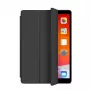 Capa tipo folio eSTUFF DENVER para iPad 9.7 2018/2017 – pele PU preta/transparente