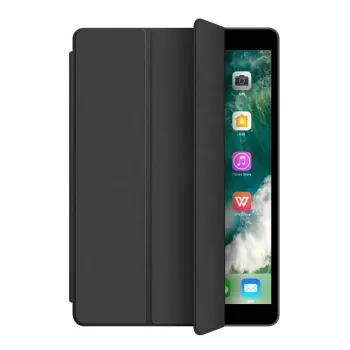 Capa tipo folio eSTUFF DENVER para iPad 10.2 – pele PU preta