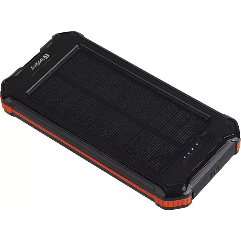 Powerbank Sandberg 3em1 Solar 10000 10000 mAh 2A preta