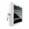 Suporte de segurança para montagem na parede para iPad Pro 11 polegadas — Maclocks Compulocks Apex para M4 e M5, branco, inclui 2 chaves