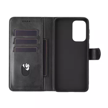 Capa tipo carteira eSTUFF Samsung Galaxy A33 preto proteção fiável acesso fácil