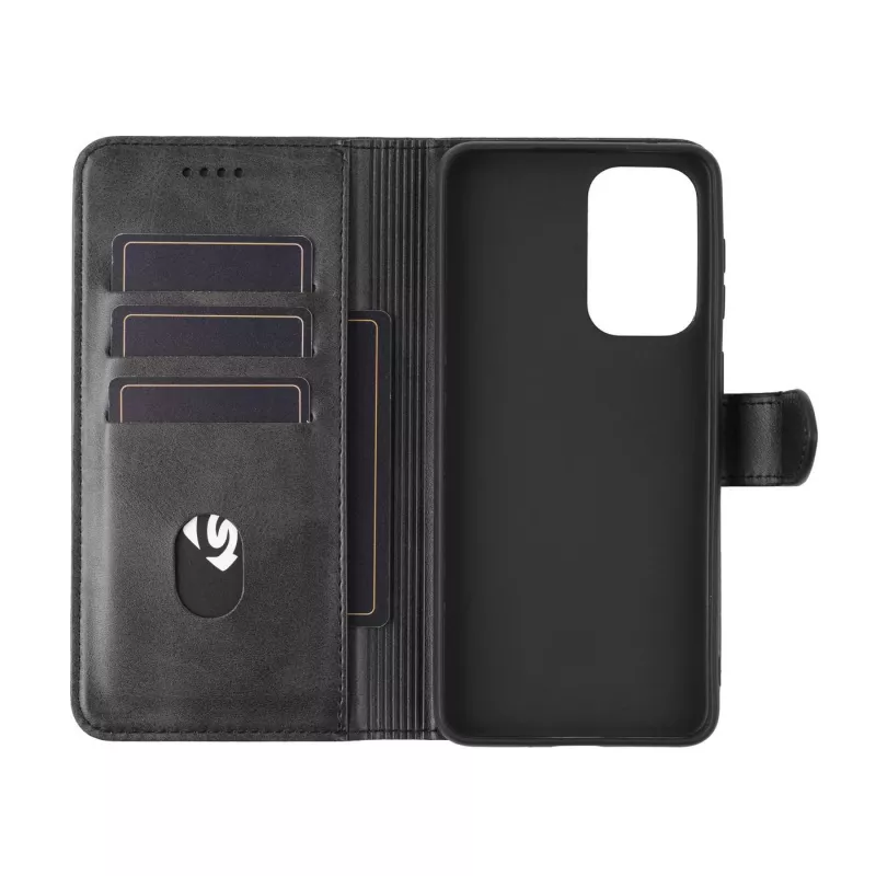 Capa tipo carteira eSTUFF Samsung Galaxy A33 preto proteção fiável acesso fácil