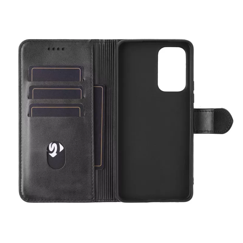 eSTUFF ES67340003-BULK capa para telemóvel capa tipo carteira preto