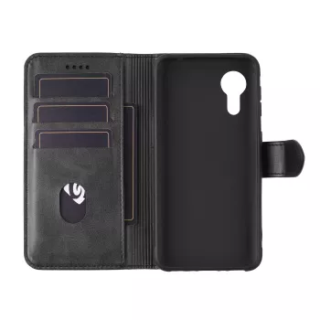eSTUFF ES67340006-BULK capa para telemóvel capa tipo carteira preto