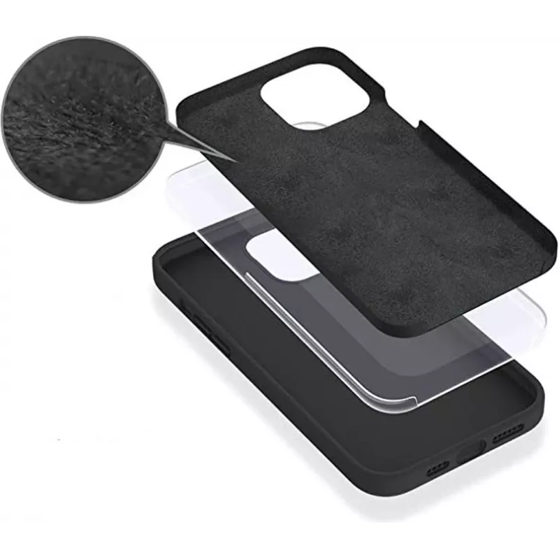 eSTUFF ES67120021-BULK capa para telemóvel 15,5 cm (6,1 polegadas) capa preto