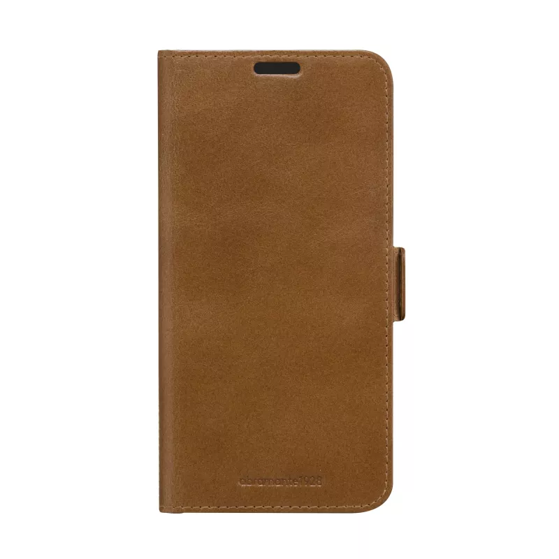 Capa tipo carteira dbramante1928 Galaxy A55 5G Tan 3 compartimentos para cartões