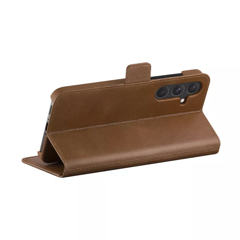 Capa tipo carteira dbramante1928 Galaxy A55 5G Tan 3 compartimentos para cartões