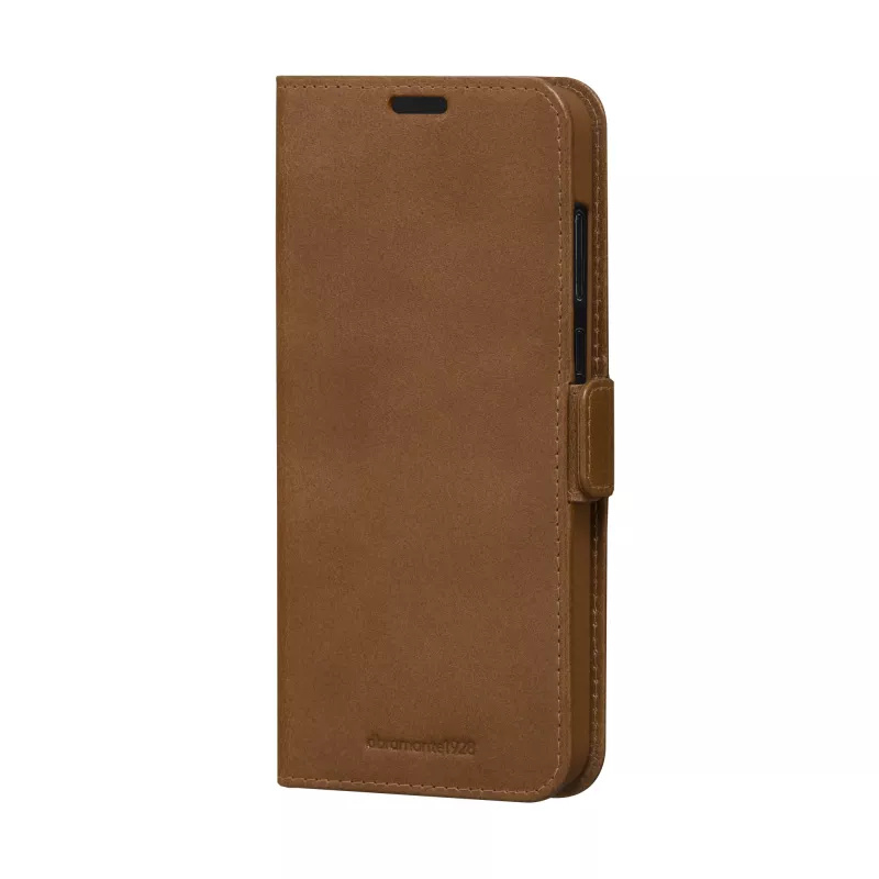 Capa tipo carteira dbramante1928 Galaxy A55 5G Tan 3 compartimentos para cartões