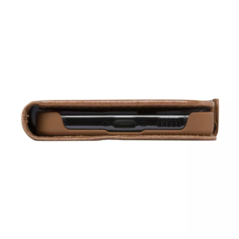 Capa tipo carteira dbramante1928 Galaxy A55 5G Tan 3 compartimentos para cartões