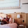 Controlador Netatmo Smart AC Controller preto branco metal plástico
