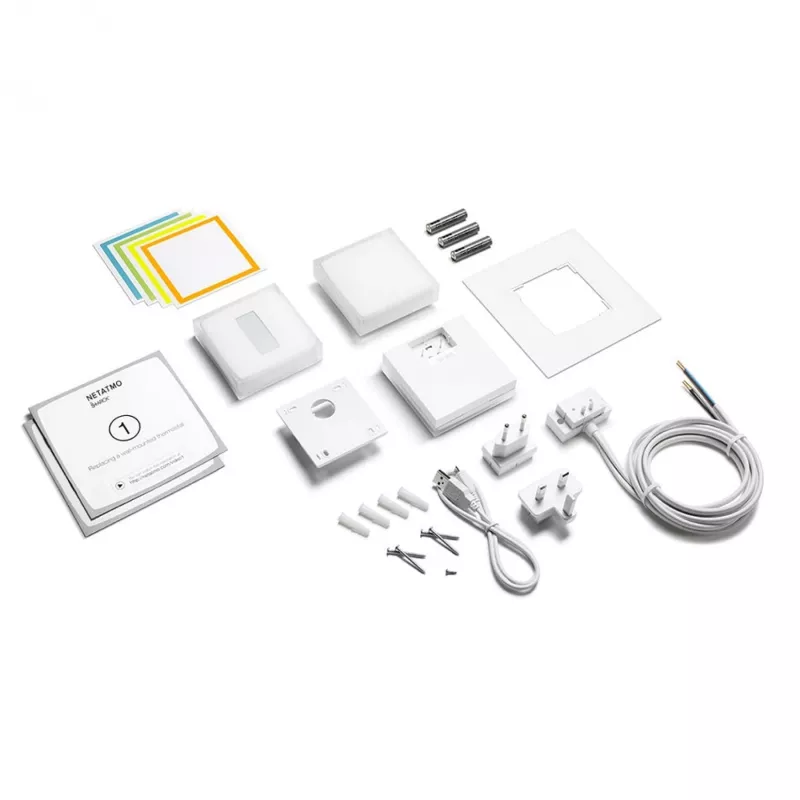 Termostato inteligente Netatmo NTH01-EN-EU