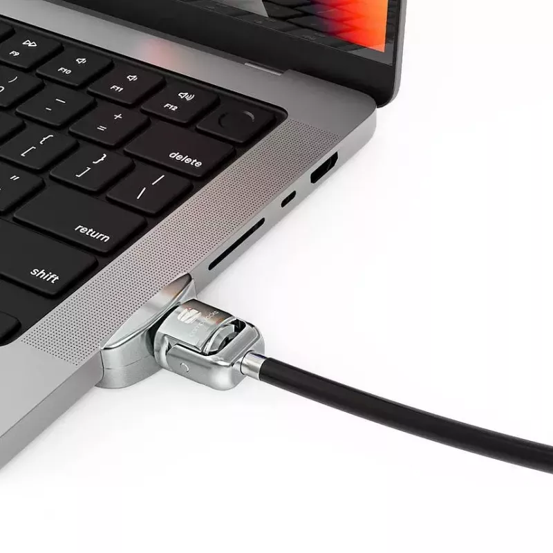 Compulocks Ledge Adaptador de bloqueio para MacBook Pro 14 polegadas M1 M2 M3 prateado