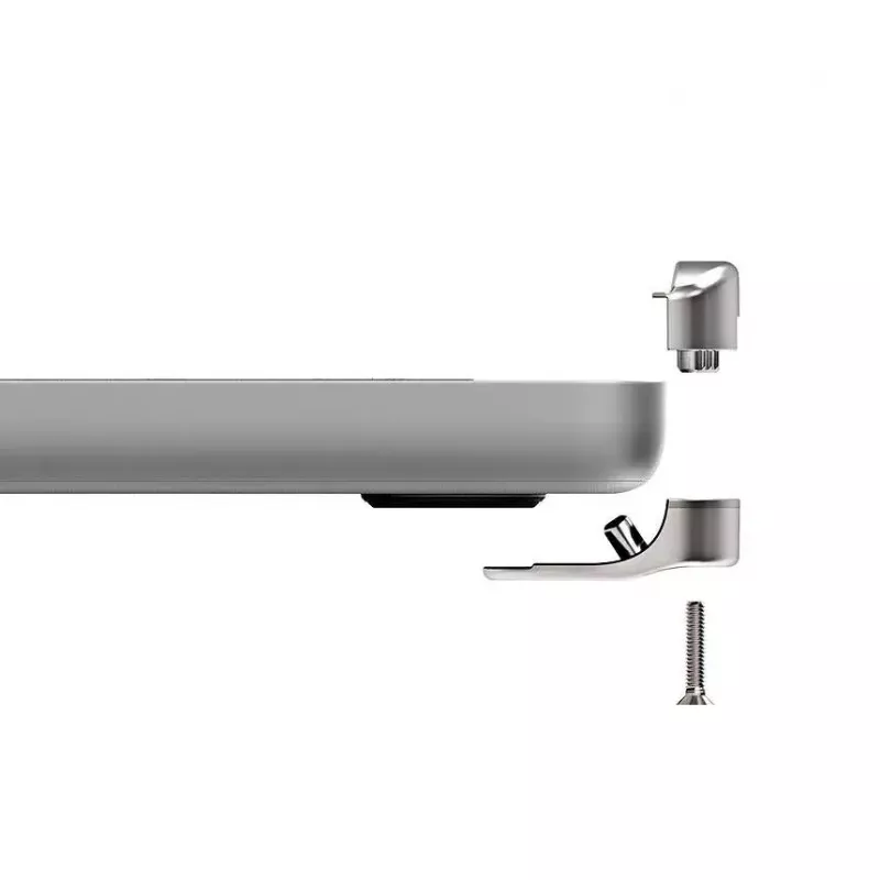 Compulocks Ledge Adaptador de bloqueio para MacBook Pro 14 polegadas M1 M2 M3 prateado