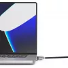 Compulocks Ledge Adaptador de bloqueio para MacBook Pro 16 polegadas M1 M2 M3 prateado
