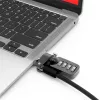 Compulocks Ledge para MacBook Air 13 polegadas M2 e M3 com fechadura de combinação prateado