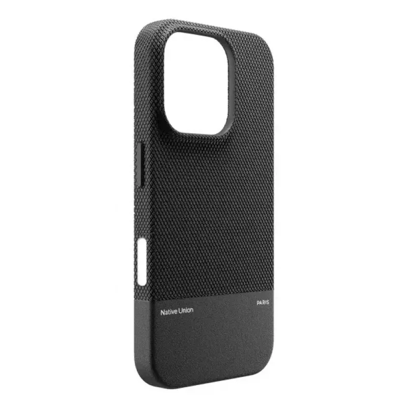 Capa Native Union (Re)Classic para iPhone 16 preto