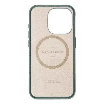 Capa Native Union (Re)Classic para iPhone 16 Pro verde