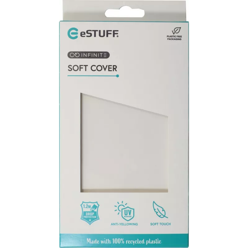 eSTUFF ES67100050 Capa para telemóvel 15,5 cm (6,1 polegadas) transparente