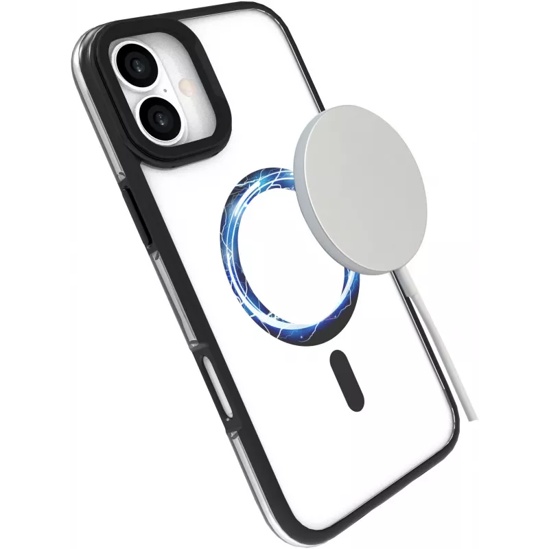 eSTUFF ES67141100 Capa para telemóvel 15,5 cm (6,1 polegadas) transparente, preto