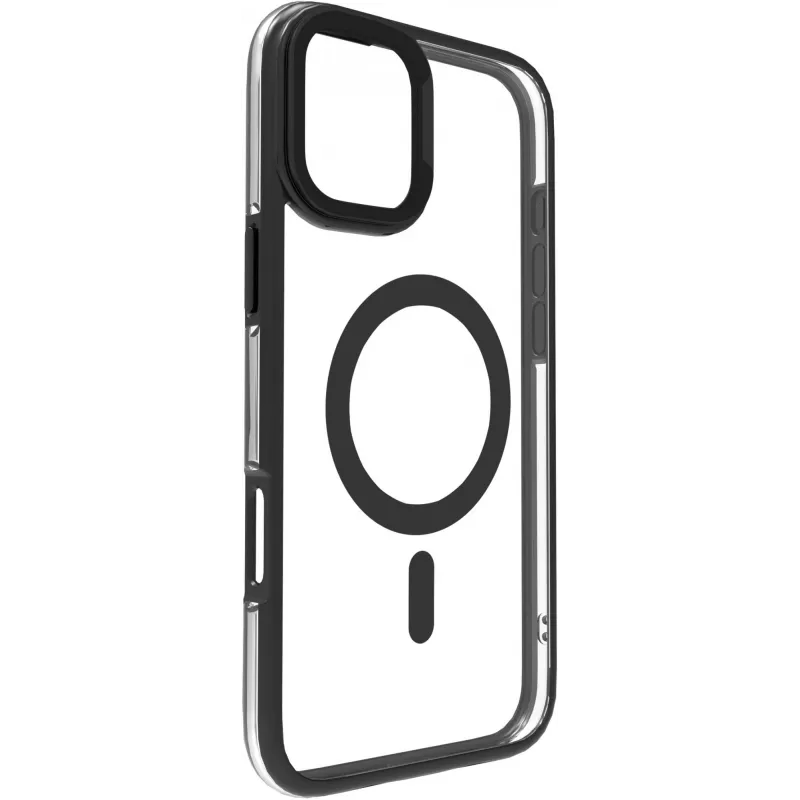 eSTUFF ES67141100 Capa para telemóvel 15,5 cm (6,1 polegadas) transparente, preto