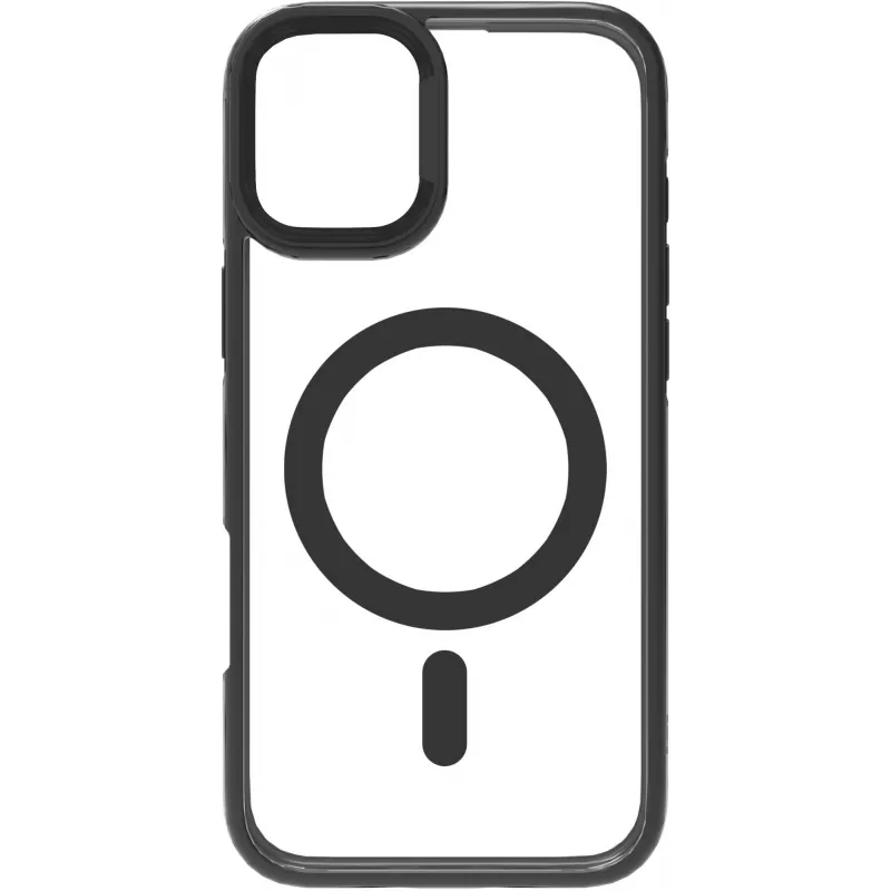 eSTUFF ES67141101 Capa para telemóvel 17 cm (6,7 polegadas) transparente, preto