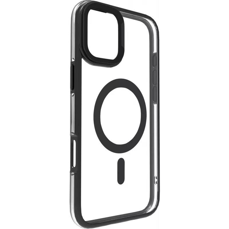 eSTUFF ES67141101 Capa para telemóvel 17 cm (6,7 polegadas) transparente, preto