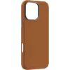 eSTUFF INFINITE VENICE capa magnética de pele para iPhone 16 Pro, castanha