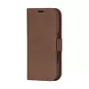 Capa folio dbramante1928 Lynge MagSafe iPhone 16 Pro Dark Tan