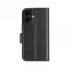Capa dobrável dbramante1928 Oslo Pro para Apple iPhone 16 preta PU plástico