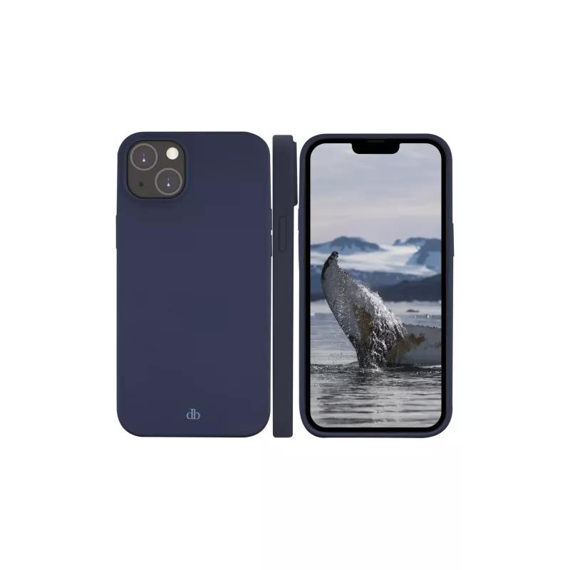 Capa dbramante1928 Greenland iPhone 14 Plus Pacific Blue Monochromatic