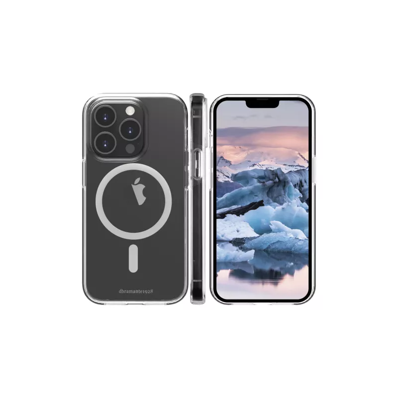Capa dbramante1928 Iceland Pro Compatível com MagSafe iPhone 14 Pro Transparente