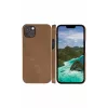 Capa tipo carteira dbramante1928 Lynge iPhone 14 Plus Tan 3 compartimentos para cartões