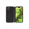 Capa tipo carteira dbramante1928 Lynge iPhone 14 Plus Preto 3 compartimentos para cartões