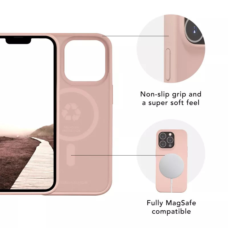 dbramante1928 Monaco iPhone 14 Pink Sand Capa