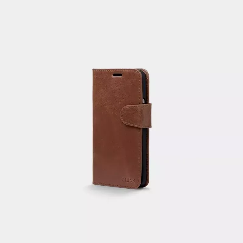 Capa tipo carteira Trunk TR-WA1254-BRW para iPhone 12 mini Castanho