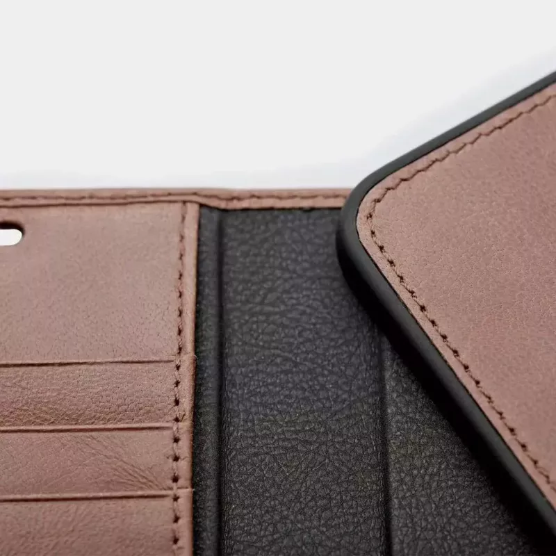 Trunk capa carteira para iPhone 12 Pro Max, castanha (TR-WA1267-BRW)