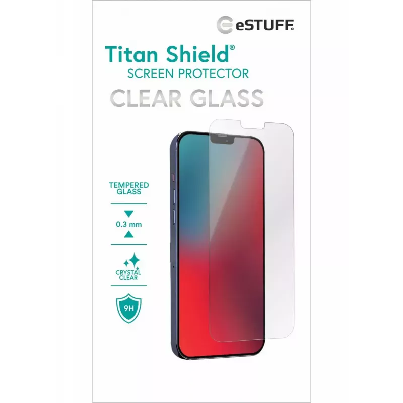 eSTUFF ES501150 Película protetora para telemóvel/parte traseira do ecrã Película protetora transparente Apple 1 unid.
