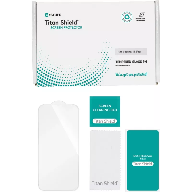 eSTUFF ES501422-50BULK película de proteção de ecrã/traseira para telemóvel película de proteção transparente Apple 50 unid.