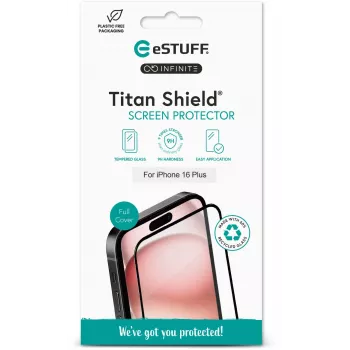 eSTUFF ES501425 proteção de ecrã/traseira para telemóvel película de proteção transparente Apple 1 unid.