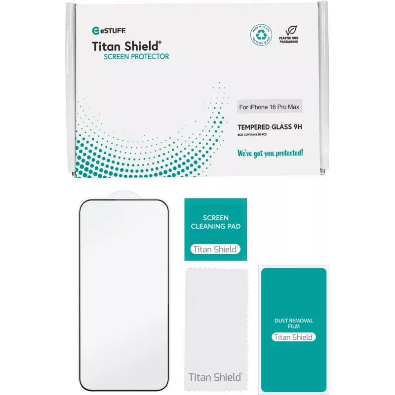 eSTUFF ES501427-50BULK proteção de ecrã/traseira para telemóvel película de proteção transparente Apple 50 unid.