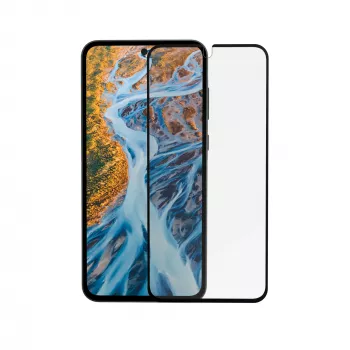 dbramante1928 eco-shield Galaxy A05s preto Edge pacote de proteção antibacteriano