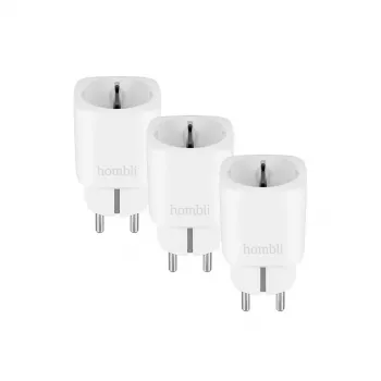 Ficha inteligente Hombli HBPP-0201 3680 W interior branco