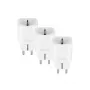 Hombli tomada inteligente HBPP-0201, 3680 W, para interior, branca, pack promocional 2+1 (3 un.)