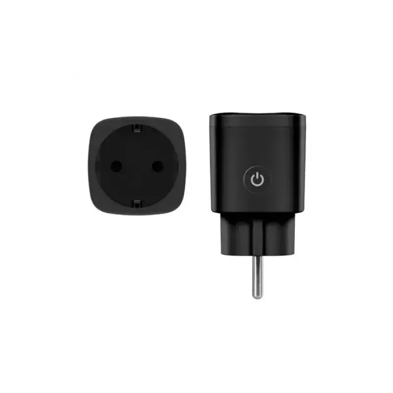 Hombli tomada inteligente HBPP-0205, 3680 W, para interior, preta, pack promocional 2+1 (3 un.)